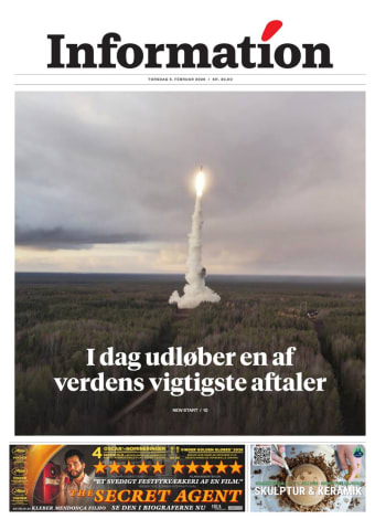 Avisens forside: Torsdag 5. februar 2026