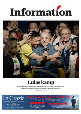 Avisens forside: Tirsdag 27. oktober 2026
