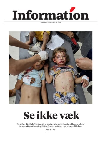 Avisens forside: Torsdag 12. juni 2025