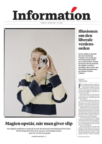 Avisens forside: Tirsdag 11. august 2026