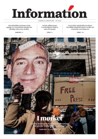 Avisens forside: Torsdag 12. februar 2026