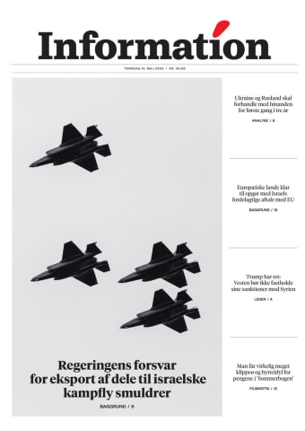 Avisens forside: Torsdag 15. maj 2025