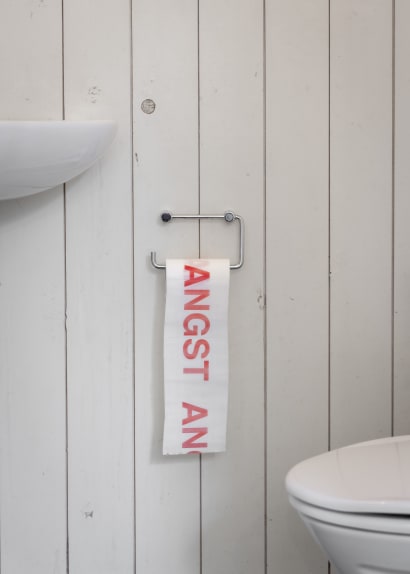 Kirsten Lockenwitz, Ommaggio Di Francesco, 1977, Akryl på lærred