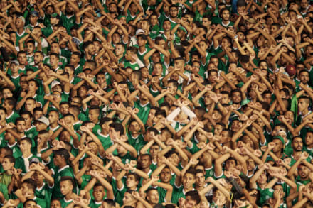 De mange skud i ’Ultras’ af store folkemængder i total selvforglemmelse på alverdens fodboldstadioners tribuner formidler fankulturens eufori ret godt.