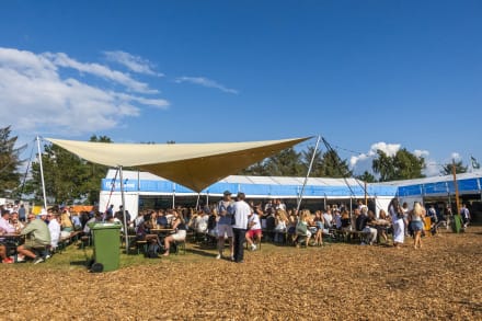 Musik i Lejet var i år rykket fra Tisvildeleje til Vejby. Og den, der gør opmærksom på omkostningerne ved megaforstærket friluftsmusik, og som hidtil er gået fri i Vejby, står ene, men svag.