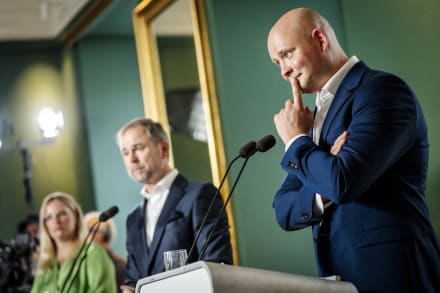 Kulturminister Jakob Engel-Schmidt (M) ved præsentation af forslaget til næste års finanslov.