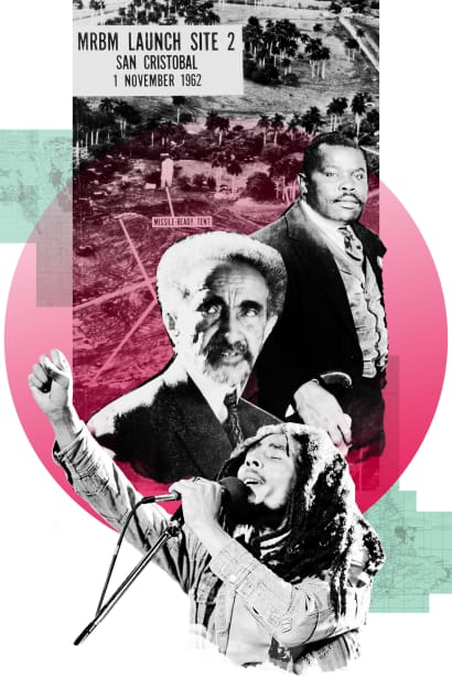 Marcus Garvey, Haile Selassie og Bob Marley