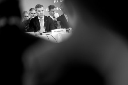 Danmarks klimaminister Lars Aagaard (M) sidder for bordenden, når der den 18. september er møde i Ministerrådet for EU’s miljø- og klimaministre.