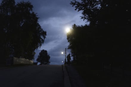 ’Planterhaug’ foregår i en lille bygd i Ofoten og er flere steder blevet sammenlignet med tv-serien ’Twin Peaks’. Her et billede fra Kirkenes i Nordnorge.