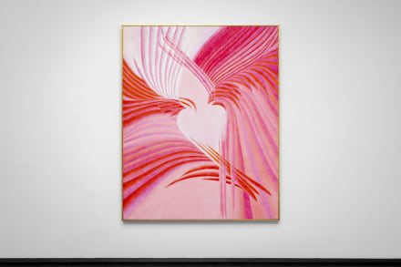 Kirsten Lockenwitz, Ommaggio Di Francesco, 1977, Akryl på lærred