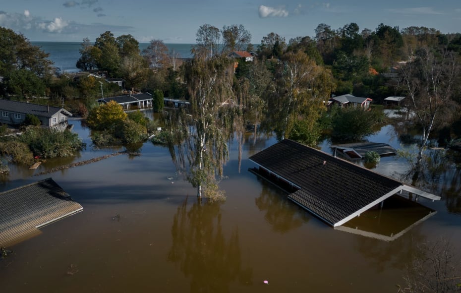 Roneklint efter stormfloden 2023