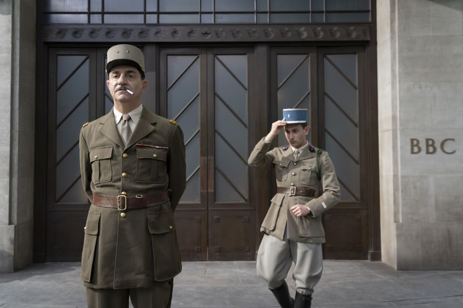 Simon Abkarian har fået en glansrolle som Charles de Gaulle i Antonin Baudrys todelte storværk om generalen, der stod i spidsen for den franske modstand mod tyskerne.