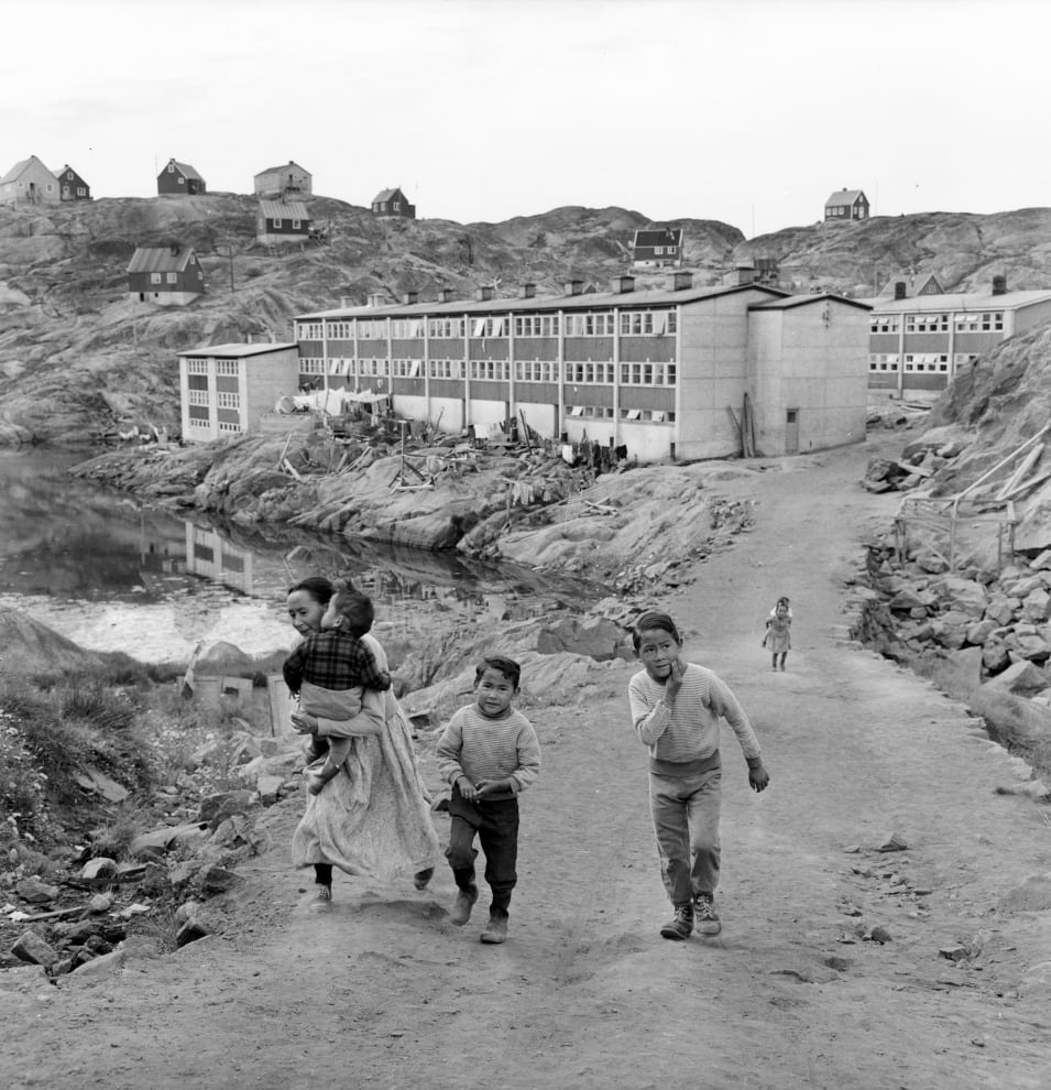 Egedesminde i 1960’ernes Grønland.